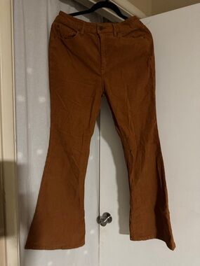 Idyllwind Rust Orange Corduroy Jeans